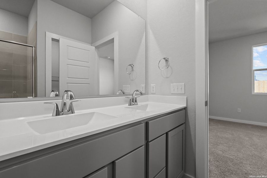 Furnished interior view inside a new home in Applewhite Meadows, San Antonio (Image 5).