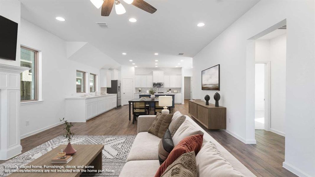 Furnished interior view inside a new home in Avondale 40', Fate (Image 13). Furnished interior view inside a new home in Avondale 40', Fate (Image 13).