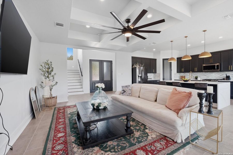Furnished interior view inside a new home in , Canyon Lake (Image 12).