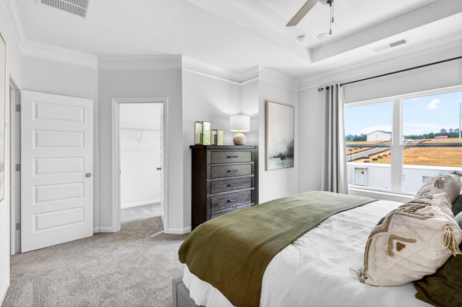 Furnished interior view inside a new home in Fairington, Cartersville (Image 10).