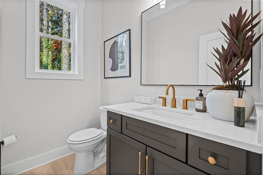 Furnished interior view inside a new home in Devin's Shire - A Kennesaw Tradition, Kennesaw (Image 13). Furnished interior view inside a new home in Devin's Shire - A Kennesaw Tradition, Kennesaw (Image 13).