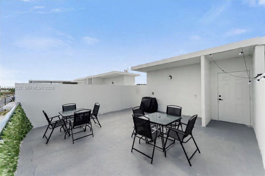 Exterior details and patio area of a home in , Homestead (Image 3).