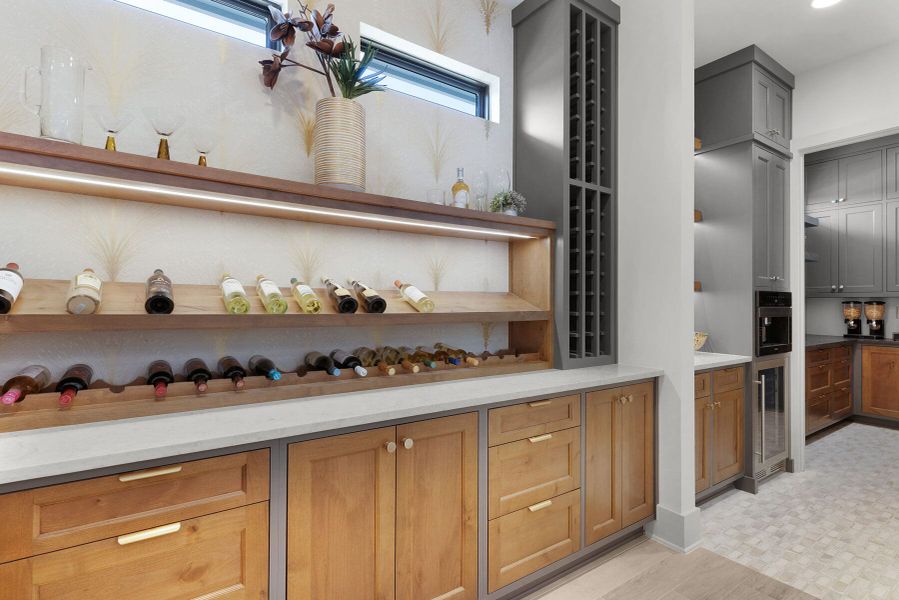 Furnished interior view inside a new home in Belle Oaks, Bulverde (Image 31).