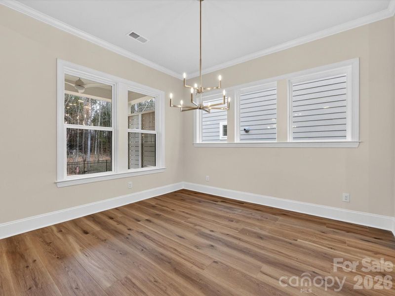 Spacious, unfurnished interior of a new home in North Creek Village, Huntersville (Image 17).
