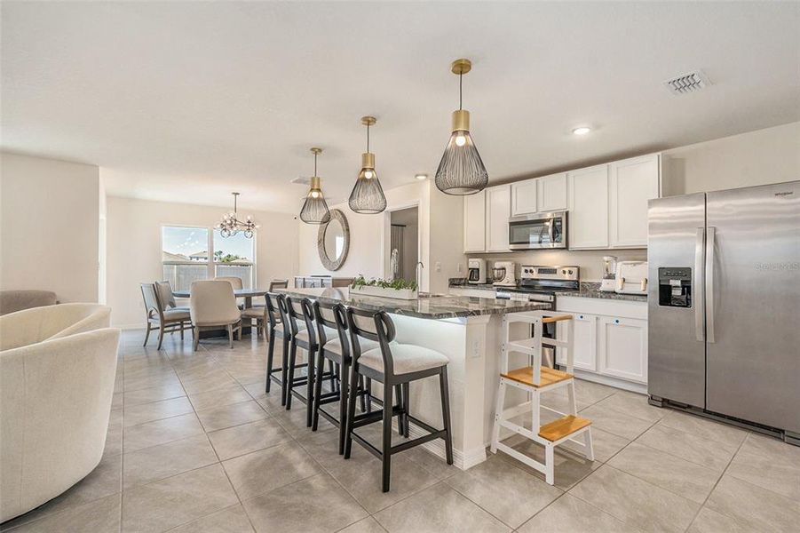 Furnished interior view inside a new home in Bella Lago, Parrish (Image 25).