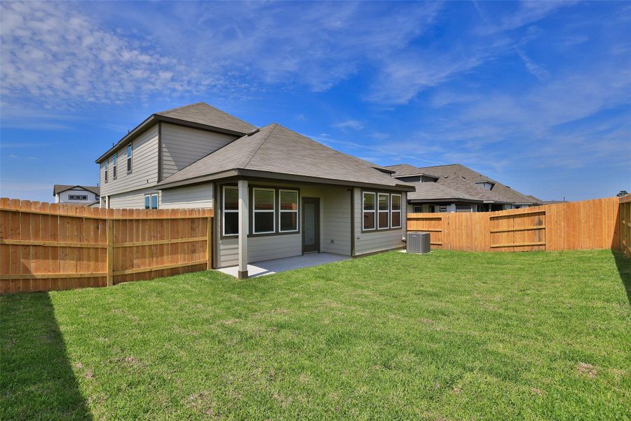 Exterior details and patio area of a home in Mostyn Springs, Magnolia (Image 3). Exterior details and patio area of a home in Mostyn Springs, Magnolia (Image 3).