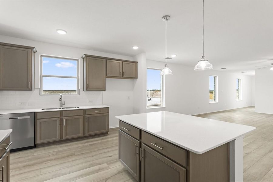 Representative furnished interior of a home built from the Kaufman Colony At Pinehurst by Brohn Homes in Colony at Pinehurst, Pinehurst (Image 6).