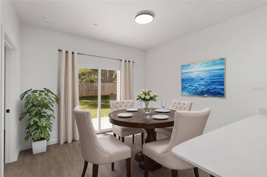 Furnished interior view inside a new home in , Gainesville (Image 4).