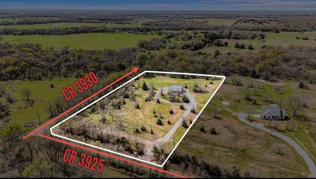 5 acres at corner of CR 3925 and CR 3930