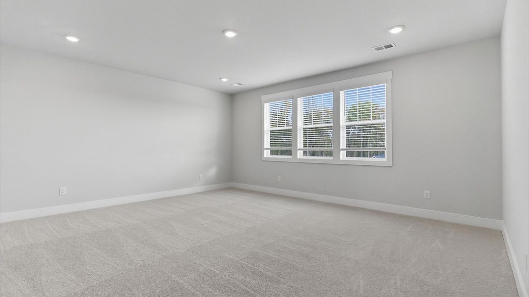 Furnished interior view inside a new home in Kayfield at Midway, Anderson (Image 23).