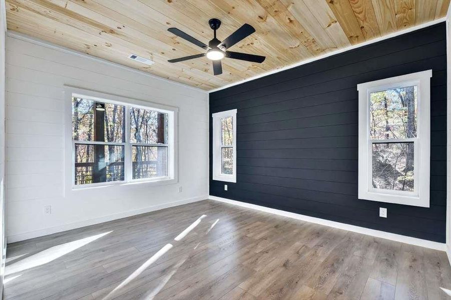 Spacious, unfurnished interior of a new home in , Morganton (Image 68).