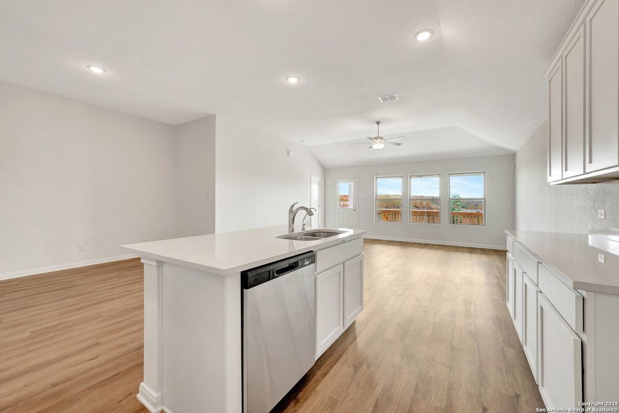 Furnished interior view inside a new home in Greenspoint Heights, Seguin (Image 11).
