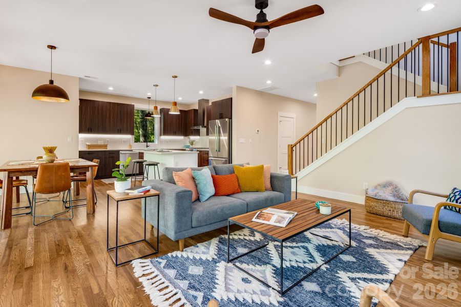 Furnished interior view inside a new home in , Black Mountain (Image 30).