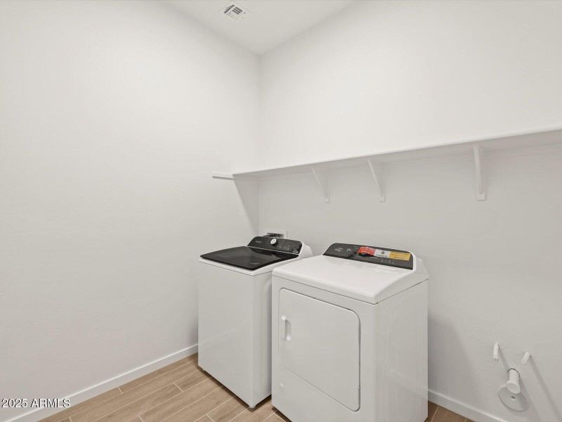 Included Washer & Dryer