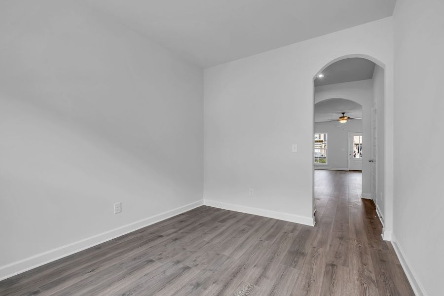 Representative unfurnished interior of a home built from the Grayson by Parkside Builders in Anderson Park, Hendersonville (Image 21).