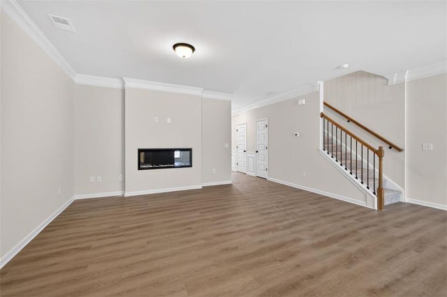 Spacious, unfurnished interior of a new home in Fuller Station, Loganville (Image 17).