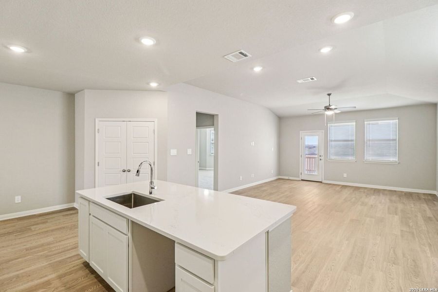 Spacious, unfurnished interior of a new home in Sagebrooke - Premier Series, San Antonio (Image 45).
