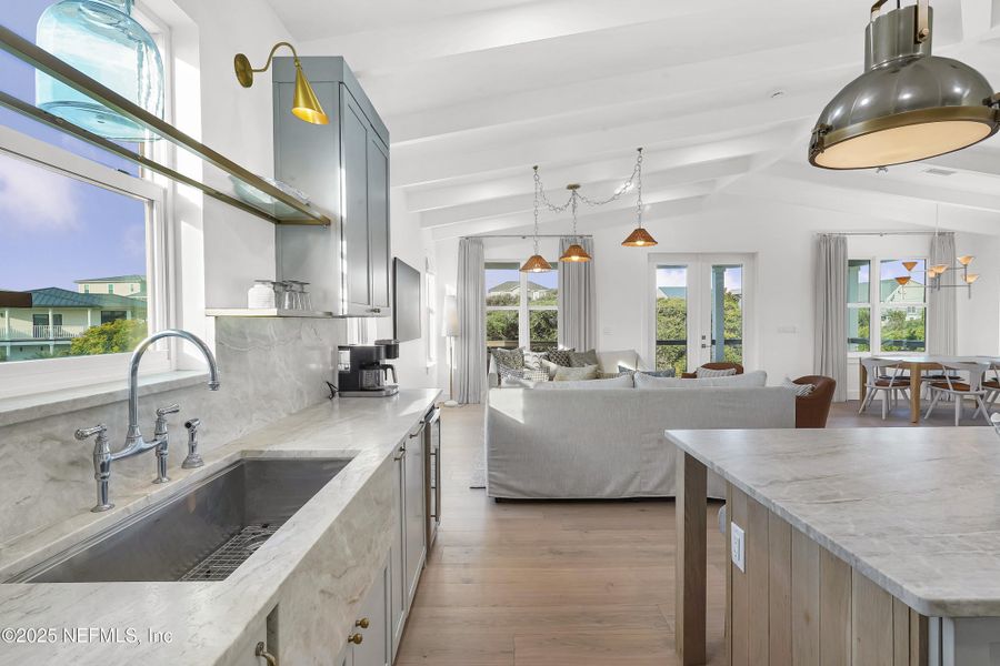 Furnished interior view inside a new home in , St. Augustine (Image 33).