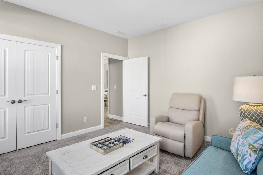 Furnished interior view inside a new home in Bridgewater - Waterside Village, Little River (Image 29).