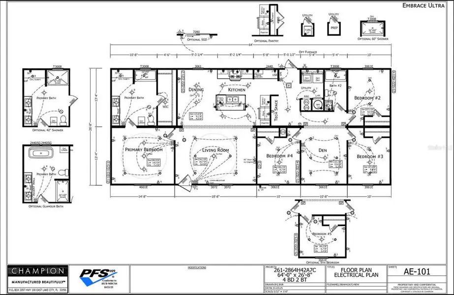 2D floor plan layout of this home in , Bunnell, FL (Image 1). 2D floor plan layout of this home in , Bunnell, FL (Image 1).