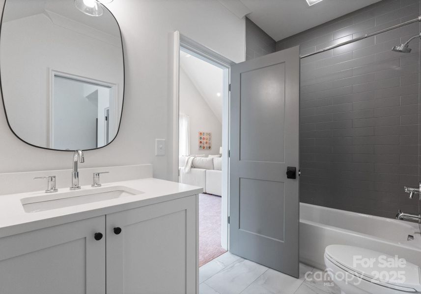 Furnished interior view inside a new home in , Charlotte (Image 14).