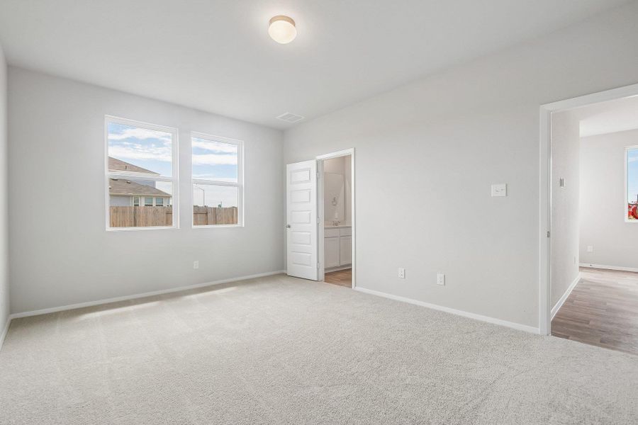 Spacious, unfurnished interior of a new home in Cascade, Liberty Hill (Image 19). Spacious, unfurnished interior of a new home in Cascade, Liberty Hill (Image 19).