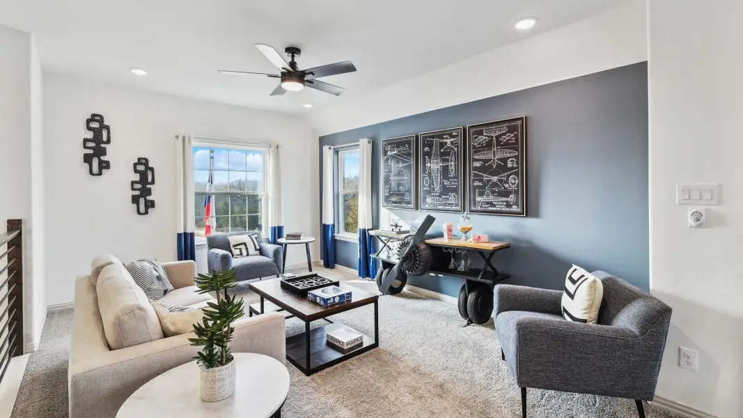 Hickory Floor Plan - Representative Photo