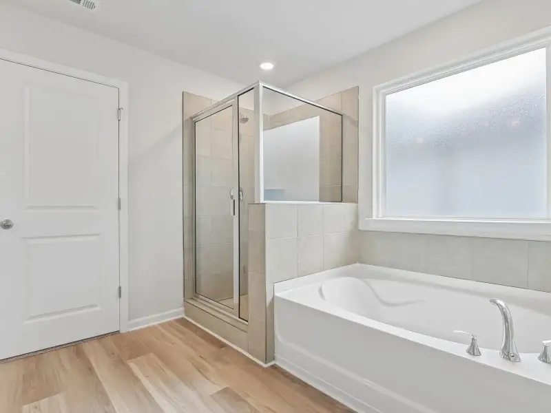 Furnished interior view inside a new home in Harmony Manor, Fairburn (Image 10).