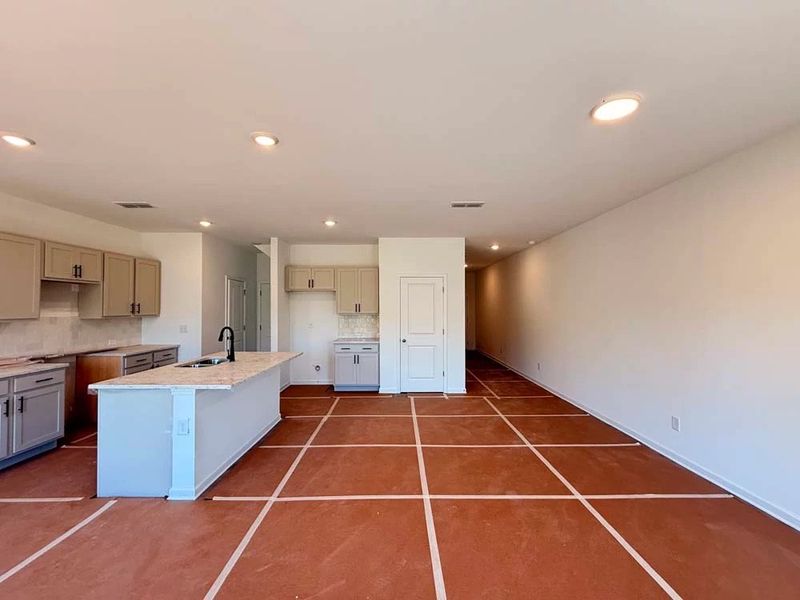 Family Room Construction Progress