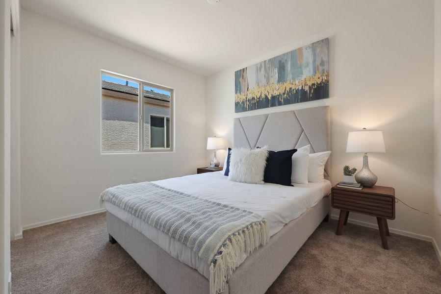 Furnished interior view inside a new home in Cross Creek Ranch, Coolidge (Image 11).