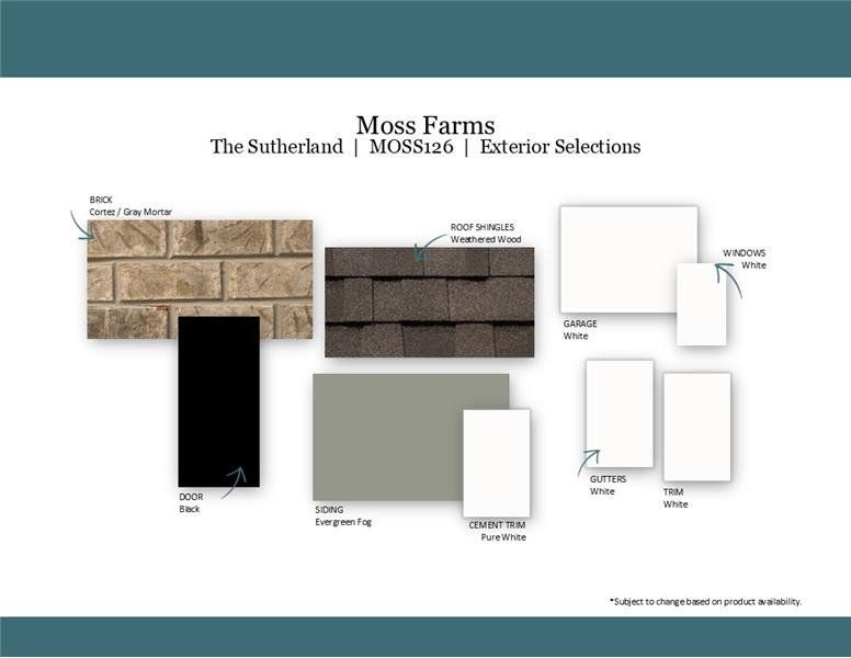 Sample of building materials used in homes in Moss Farm, White House (Image 41). Sample of building materials used in homes in Moss Farm, White House (Image 41).