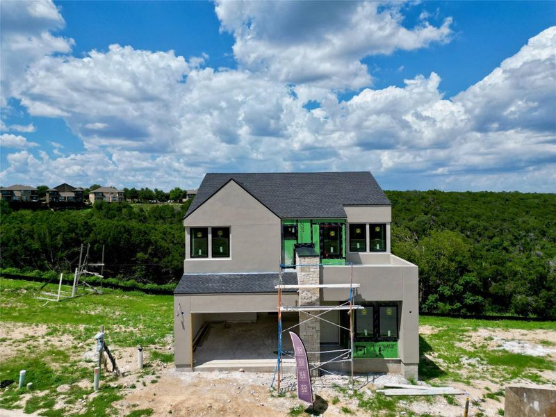 In-progress construction of a new home in , Austin, TX (Image 7).
