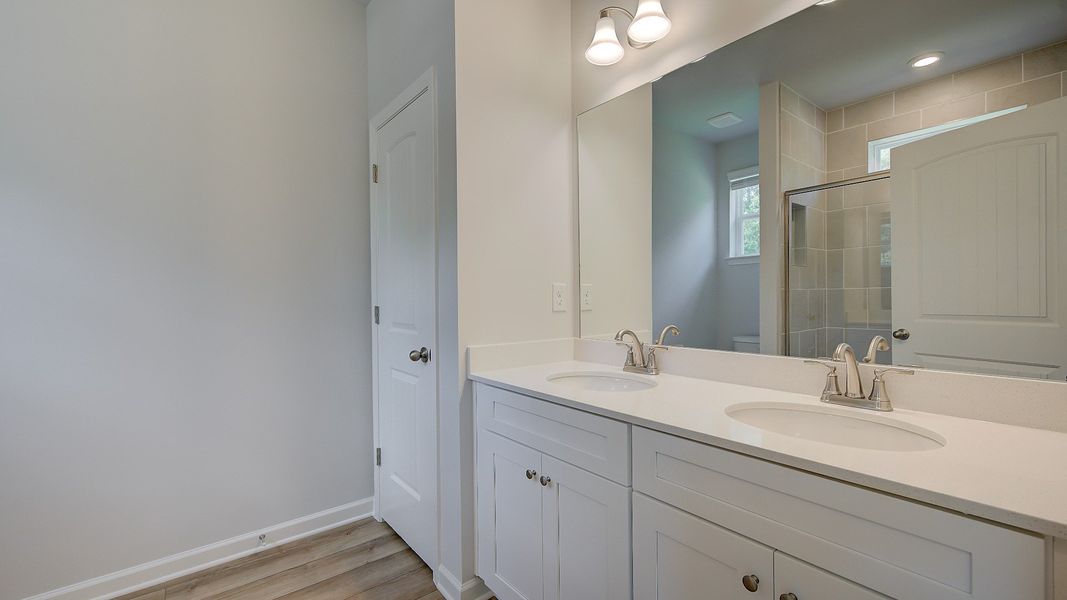 Representative furnished interior of a home built from the Grable by DRB Homes in Daybreak, Newnan (Image 22).