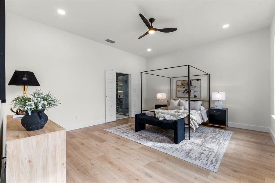 Furnished interior view inside a new home in , Dallas (Image 10). Furnished interior view inside a new home in , Dallas (Image 10).