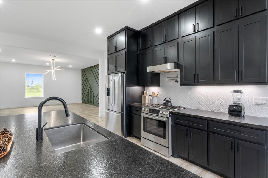 Furnished interior view inside a new home in , Sealy (Image 35).