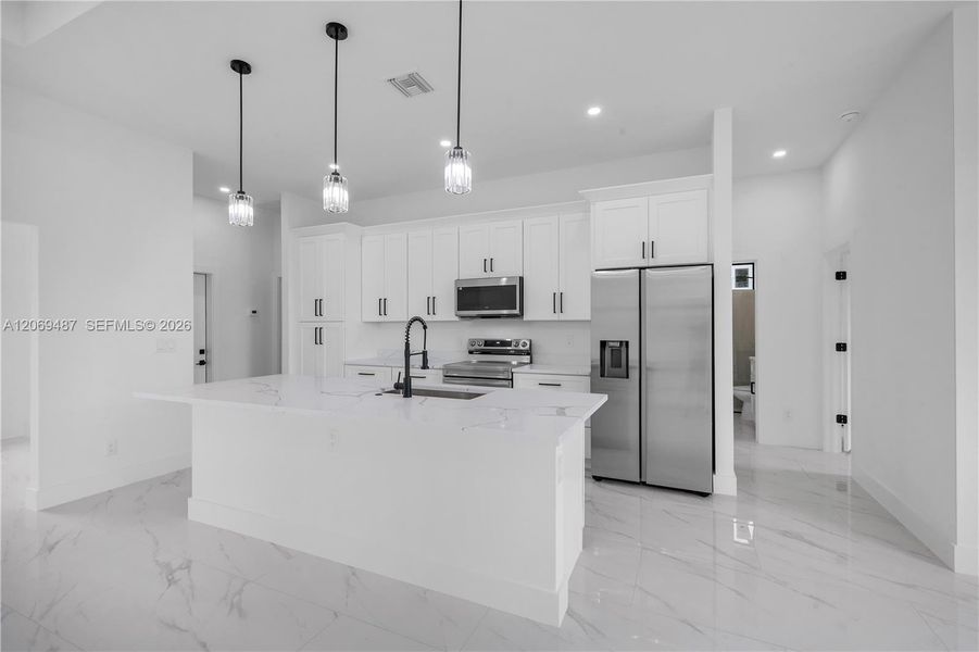 Furnished interior view inside a new home in , Lehigh Acres (Image 5).