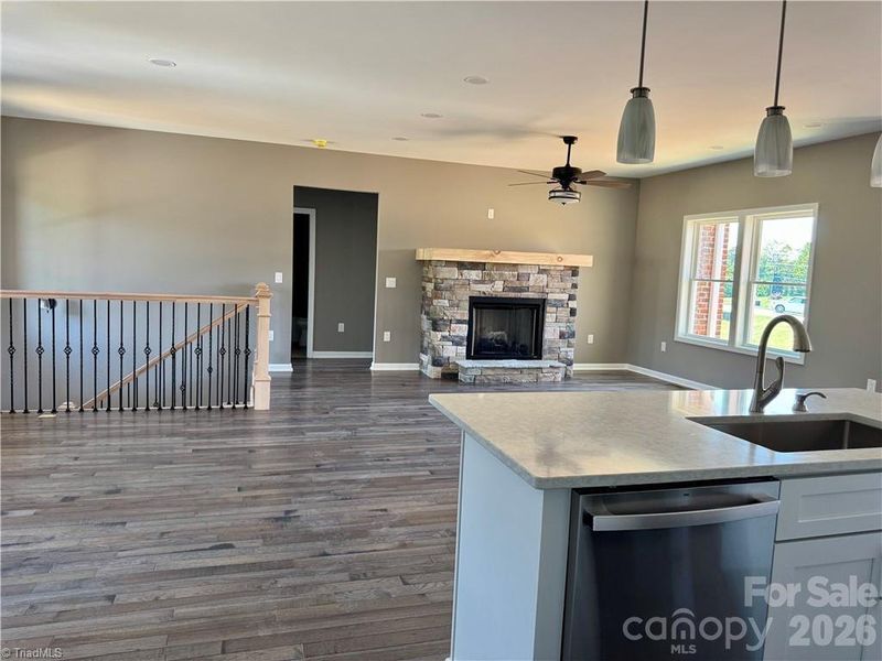 Furnished interior view inside a new home in , Wilkesboro (Image 3).