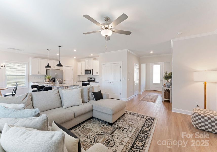 Furnished interior view inside a new home in , Troutman (Image 24).