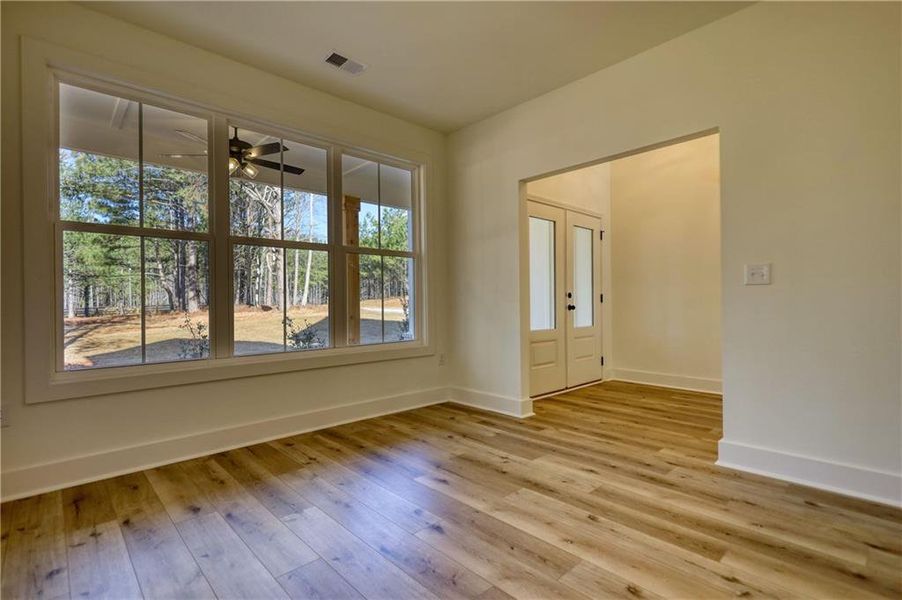 Spacious, unfurnished interior of a new home in , Mansfield (Image 55).