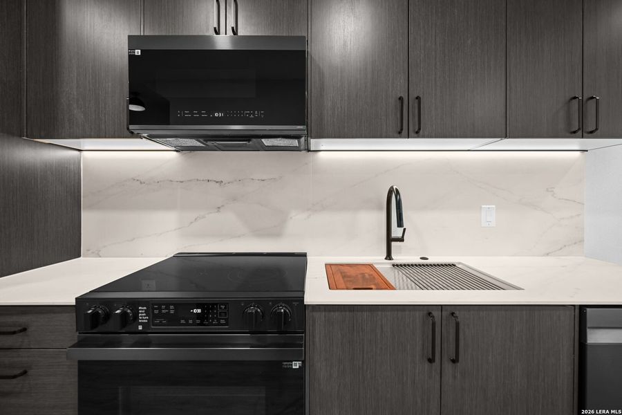 Close-up of interior finishes inside a home in , New Braunfels (Image 17).