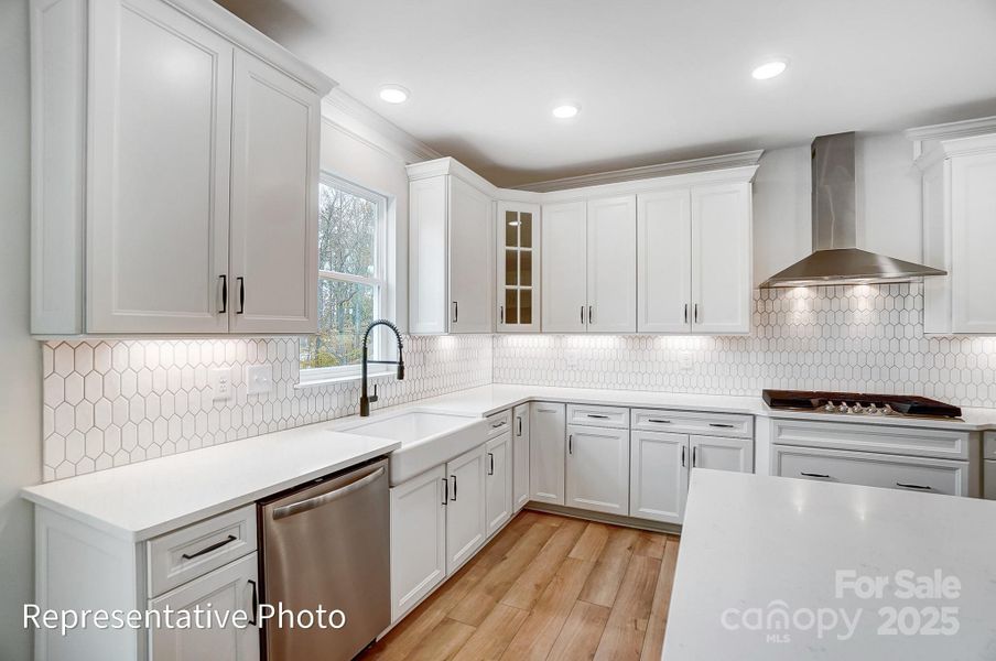 Furnished interior view inside a new home in The Enclave at Laurelbrook, Sherrills Ford (Image 5).