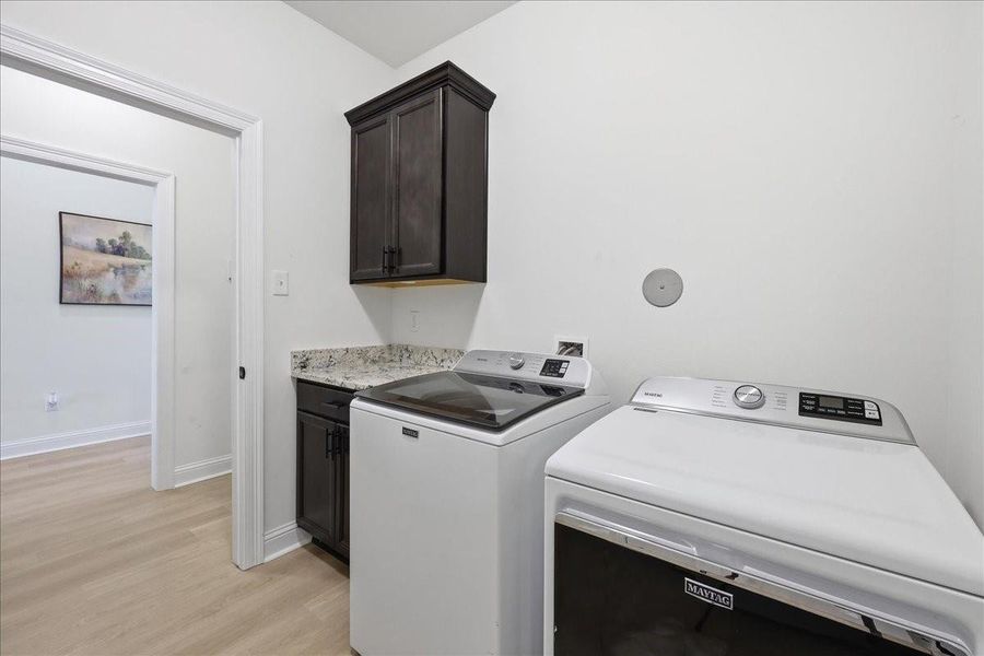 Furnished interior view inside a new home in , Orange (Image 10).