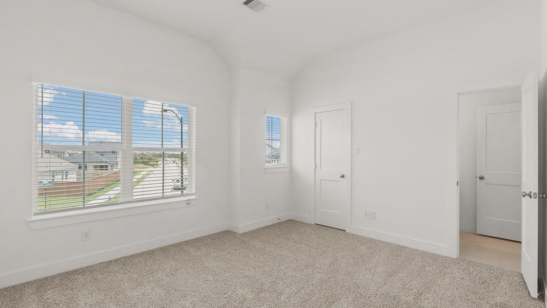 Representative unfurnished interior of a home built from the Lorne by Chesmar Homes in Artavia, Conroe (Image 28). Representative unfurnished interior of a home built from the Lorne by Chesmar Homes in Artavia, Conroe (Image 28).