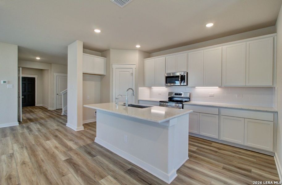 Furnished interior view inside a new home in Cloud Country, New Braunfels (Image 7).