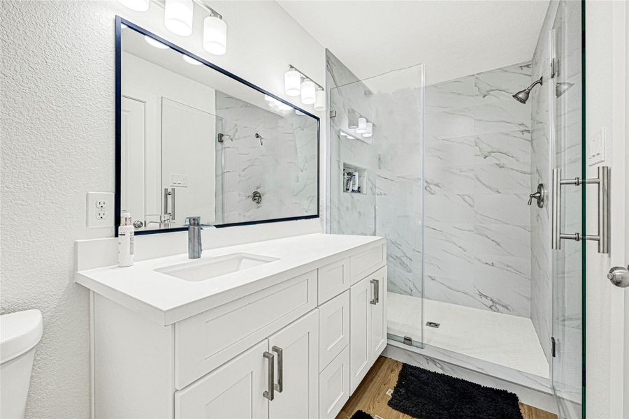 Furnished interior view inside a new home in , Houston (Image 25).