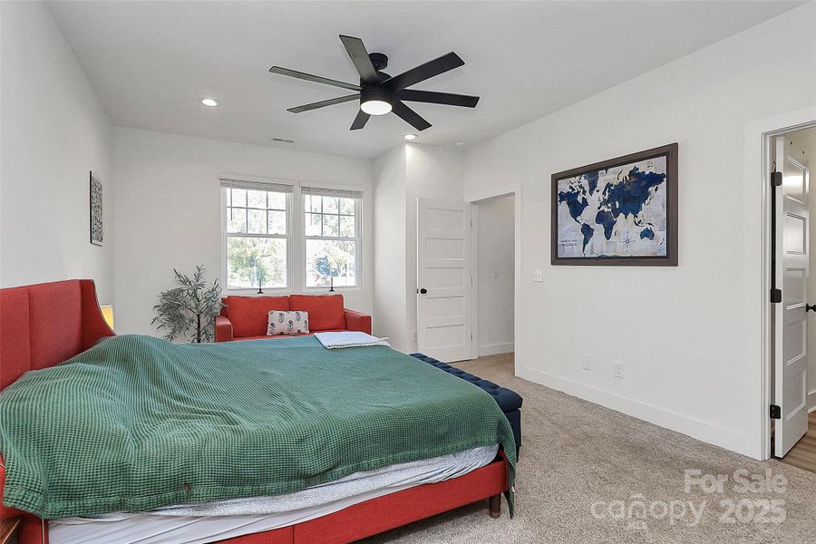 Furnished interior view inside a new home in , Albemarle (Image 12). Furnished interior view inside a new home in , Albemarle (Image 12).