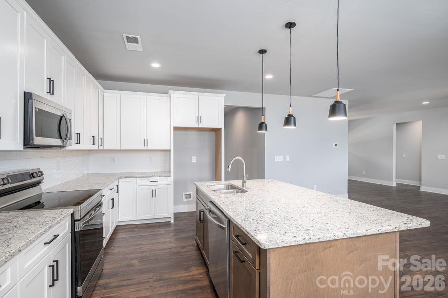 Furnished interior view inside a new home in , Maiden (Image 4).
