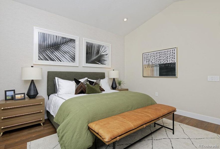 Furnished interior view inside a new home in , Fort Collins (Image 16).