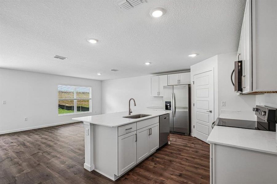 Furnished interior view inside a new home in , Umatilla (Image 5).