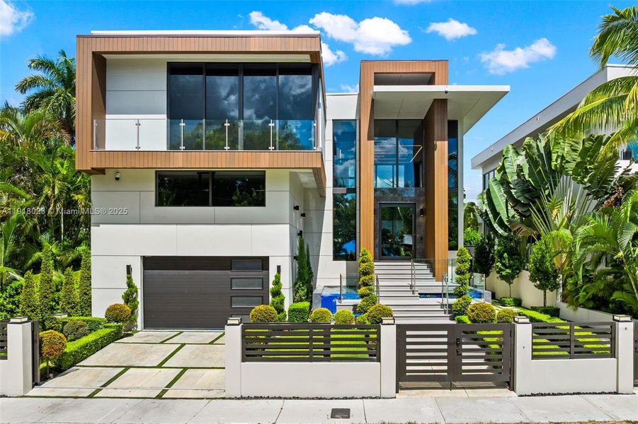 Front exterior of a new home in , Miami, FL, highlighting curb appeal (Image 26).